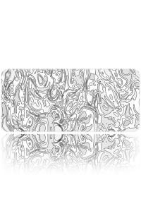 Helixsun Mousepad 90x40 XXL Desenli