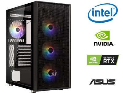 INTEL İ5-13400F+16GB RAM+512GB SSD+ASUS RTX 4060Tİ OYUNCU BİLGİSAYARI