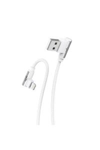 LİNKTECH K593 SAFE İPH LİGHTNİNG 90 DERECE DATA/ŞARJ KABLOSU 3A 1.5MT