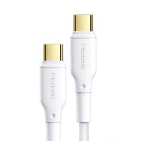 MCDODO 100W TYPEC TYPEC MACBOOK HIZLI ŞARJ KABLOSU 5A CA-8350 BEYAZ