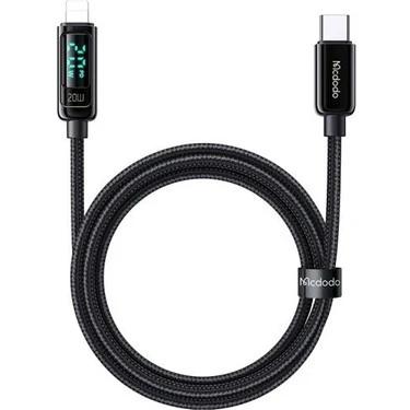 MCDODO 20W DİJİTAL GÖSTERGELİ TYPE-C TO LİGHTNİNG KABLO CA-8810