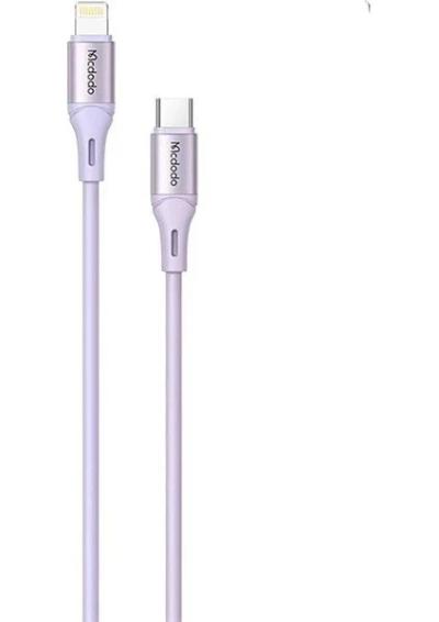 MCDODO CA-1863 TYPEC TO İPHONE PD 36W HIZLI DATA-ŞARJ KABLO 1.2M MOR