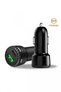 MCDODO CC-5970 TYPE-C VE USB GİRİŞLİ 38W PD+QC 3.0 ÇAKMAKLIK