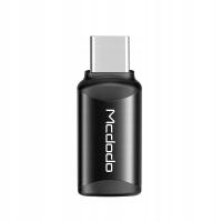 MCDODO IPHONE TO TYPE-C DÖNÜŞTÜRÜCÜ SOKET SİYAH OT-7700