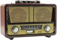 Meier M-112BT Şarjlı USB SD MP3 Destekli Bluetooth Nostaljik Radyo