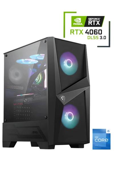 MSI İ5 12400F 16 GB RAM 1 TB M.2 SSD RTX 4060 8 GB GAMİNG KASA