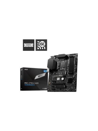 MSI PRO Z790-S WiFi 6600MHz (OC) DDR5 Soket 1700 M.2 HDMI DP ATX Anakart