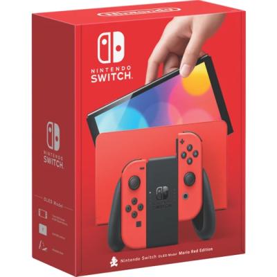 NINTENDO SWITCH OLED MARİO RED EDITION OYUN KONSOLU