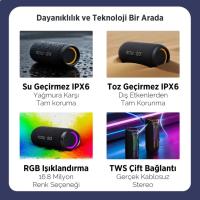 NowGo F6 Siyah Bluetooth Hoparlör