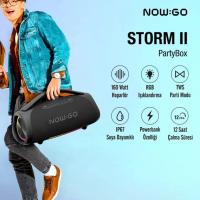 NOWGO STORM 2 160W RGB SUPER BASS TWS PARTY SPEAKER TAŞINABİLİR KABLOSUZ BLUETOOTH HOPARLÖR