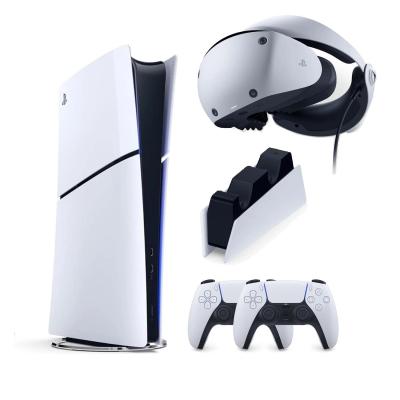 PLAYSTATİON 5 PS5 SLIM DİGİTAL EDİTİON + 2.KOL + SONY ŞARJ İSTASYONU + PS5 VR 2