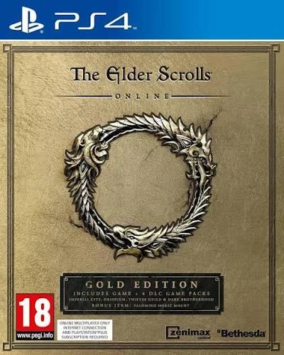 PS4 The Elder Scrolls Online Gold Edition Oyun