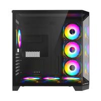 Rampage Mega V1 ARGB Fanlı Siyah 850 W ATX Oyuncu Kasası