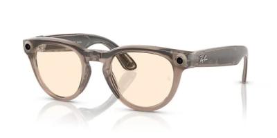 RAY-BAN META HEADLINER AKILLI GÖZLÜK RW4009 TRANSİTİONS 6705ZX 50 GÜNEŞTE KOYULAŞAN UNİSEX GÜNEŞ GÖZLÜĞÜ YELLOW SAFFRON