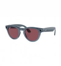 RAY-BAN META SHINY JEANS AKILLI GÖZLÜK POLAR DUSTY RED RW4009