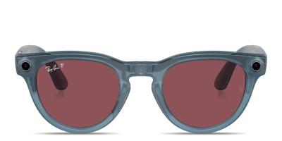 RAY-BAN META SHINY JEANS AKILLI GÖZLÜK POLAR DUSTY RED RW4009