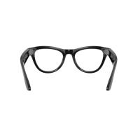 RAY-BAN META SKYLER (2.NESİL) PARLAK SİYAH CLEAR CAM