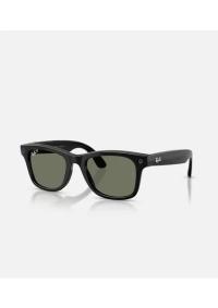 Ray-Ban Meta Wayfarer 3. Nesil Gözlük Parlak Siyah Geçişli Gri Lens