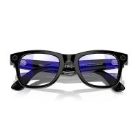 Ray-Ban Meta Wayfarer RW4006 50 Beden 601/SB50 Parlak Siyah-Clear