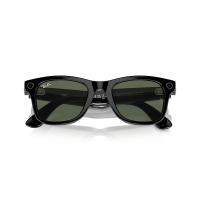 Ray-Ban Meta Wayfarer Akıllı Gözlük RW4008 53 Beden 601/7153  Parlak Siyah G15 Yeşil