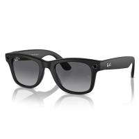 Ray-Ban Meta Wayfarer RW4008 53 Beden 601ST353 Mat Siyah-Polarize Grafit