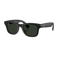 Ray-Ban Meta Wayfarer Akıllı Gözlük RW4006 50 Beden 601S1M50 Mat Siyah Şeffaf Grafit Yeşil Transitions Cam Rengi