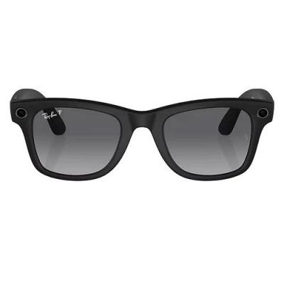 Ray-Ban Meta Wayfarer RW4008 53 Beden 601ST353 Mat Siyah-Polarize Grafit