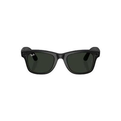 Ray-Ban Meta Wayfarer Akıllı Gözlük Mat Siyah Şeffaf Grafit Yeşil Transitions Cam Rengi RW4008