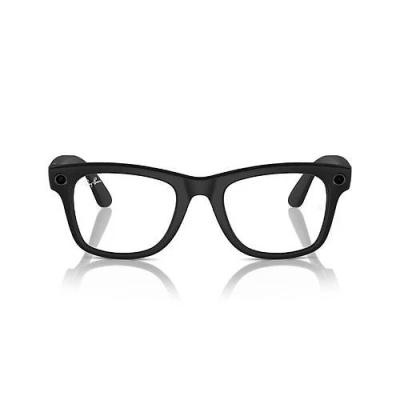 Ray-Ban Meta Wayfarer Akilli Gozluk Mat Siyah Seffaf RW4006