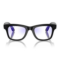 Ray-Ban Meta Wayfarer RW4006 50 Beden 601/SB50 Parlak Siyah-Clear