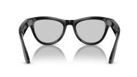 Ray-Ban Meta Skyler RW4010 52 Beden 601/MF52 Parlak Siyah-Transitions Cerulean Blue