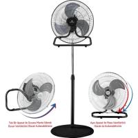 TEŞHİR RUBENİS RBS-20 Premium 18 inç 130W Sanayi Tipi Fonksiyonel Vantilatör