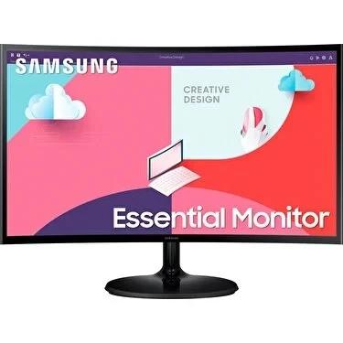 SAMSUNG LS24C360EAUXUF 24" FULL HD 75HZ FREESYNC KAVİSLİ ESSENTİAL MONİTÖR
