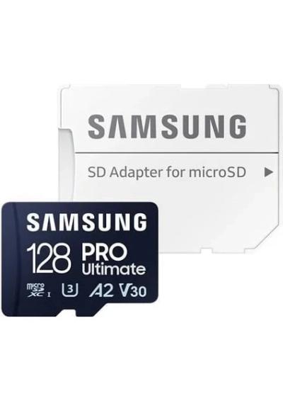 SAMSUNG PRO ULTİMATE MB-MY128SA UHS-I U3 A2 V30 128 GB MİCRO SD KART