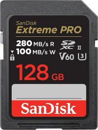 SanDisk Extreme Pro SDSDXEP-128G-GN4IN UHS-II U3 V60 128 GB Hafıza Kartı