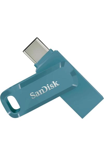 SANDISK ULTRA DUAL DRIVE GO 128GB SDDDC3-128G-G46NBB USB & TYPE-C FLASH BELLEK