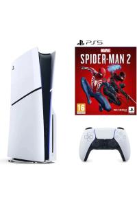 SONY PLAYSTATION 5 SLİM CD Lİ VERSİYON PS5 SLİM KONSOL + MARVEL SPİDER MAN 2 OYUN KEY (İTHALATÇI GARANTİLİ)