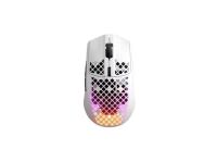 SteelSeries Aerox 3 Snow RGB Şarjlı Ergonomik Optik Kablosuz Oyuncu Mouse