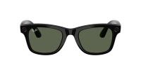 TEŞHİR RAY-BAN META WAYFARER PARLAK SİYAH YEŞİL CAM (2. NESİL) RW 4012