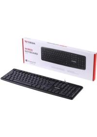 Torima TK-01 Kablolu Standart Q Klavye Siyah