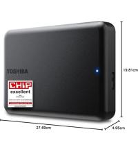 Toshiba Canvio Partner HDTB540EK3CB USB 3.2 2.5" 4 TB Harici Harddisk