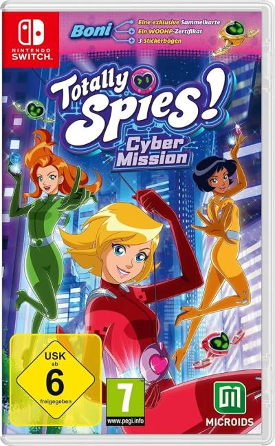 Nintendo Switch Totally Spies Cyber Mission Oyun