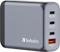 VERBATİM GAN 100W DUVAR ŞARJ CİHAZI 3XUSB C/USB A ADAPTÖRÜ