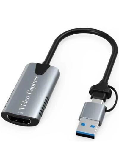 VİDEO CAPTURE  USB A USB C 2İN 1 CONNECTOR