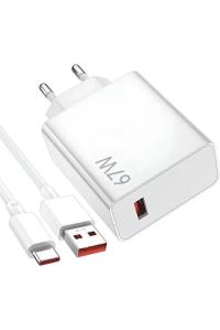 Yk Design 67 W Type-C Hızlı Şarj Başlık Set