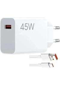 YK Design PD Type-C 45Watt Hızlı Şarj Aleti + Kablo