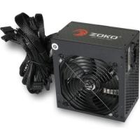 Teşhir Zoko Tank 7x12 CM Kumandalı ARGB Fan Temper Camlı Oyuncu Bilgisayar Kasası Siyah + 600w Zoko Psu